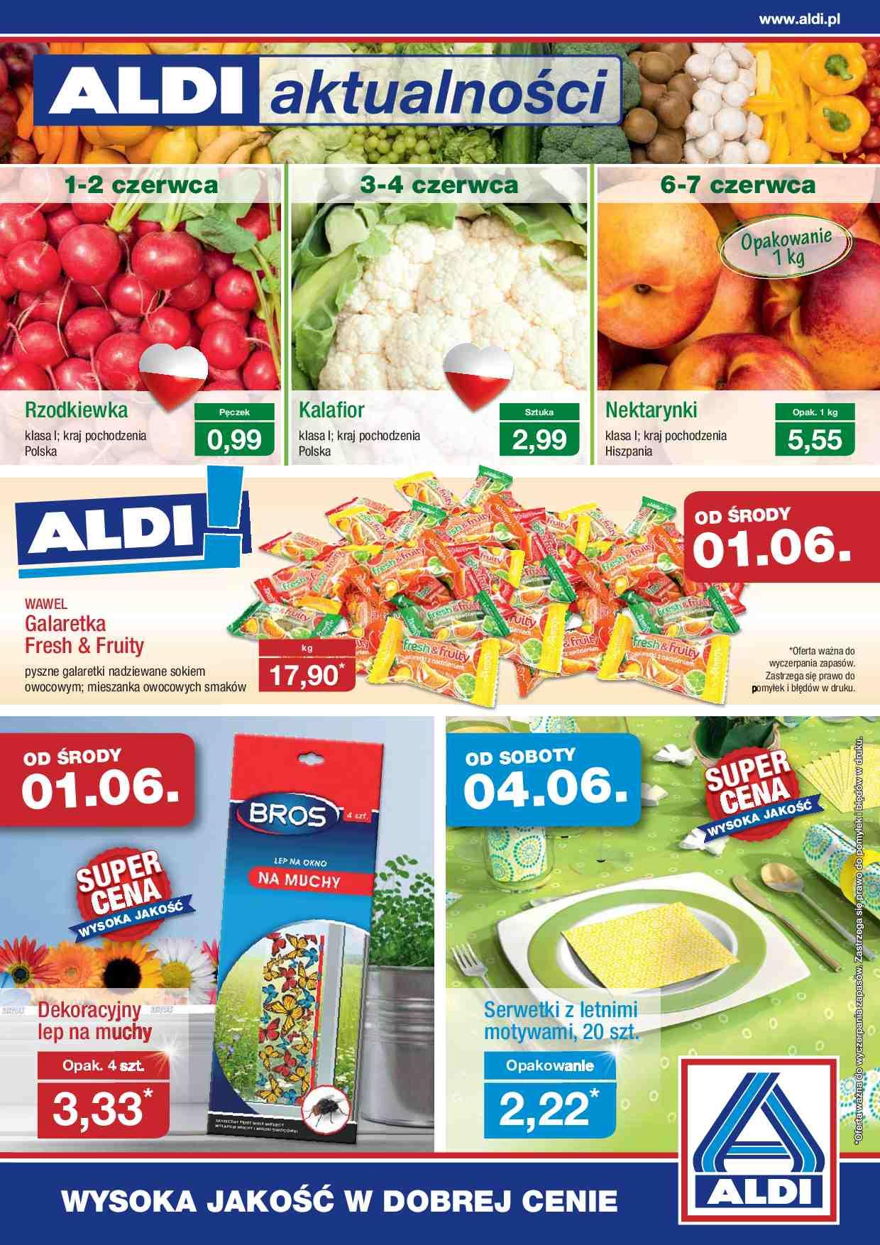 Gazetka promocyjna ALDI str. 1