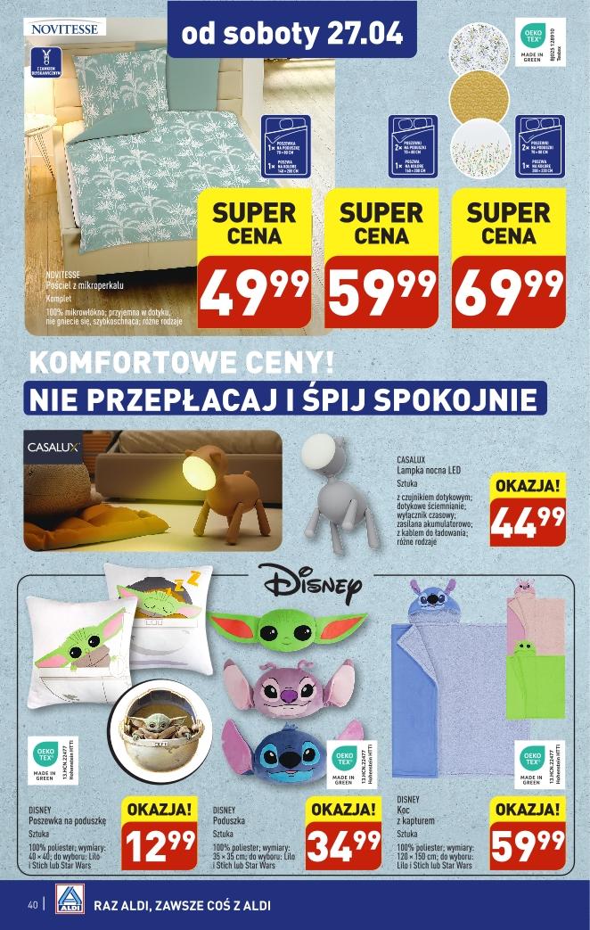 Gazetka promocyjna ALDI str. 40