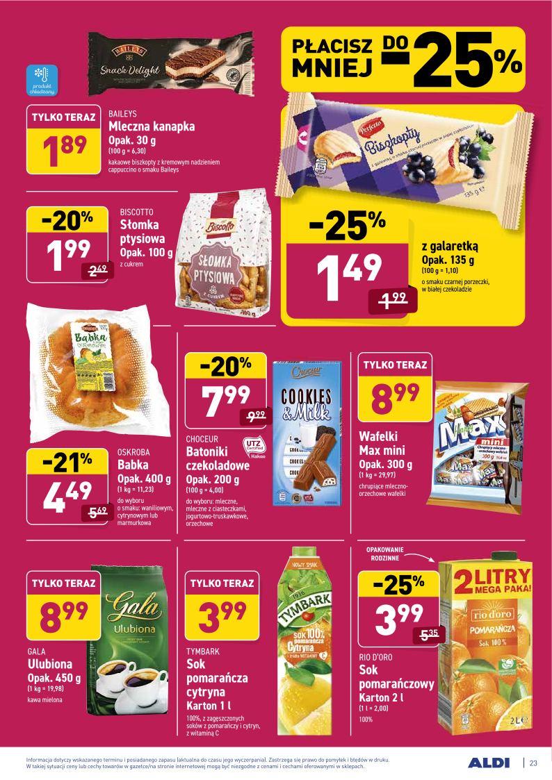 Gazetka promocyjna ALDI str. 23
