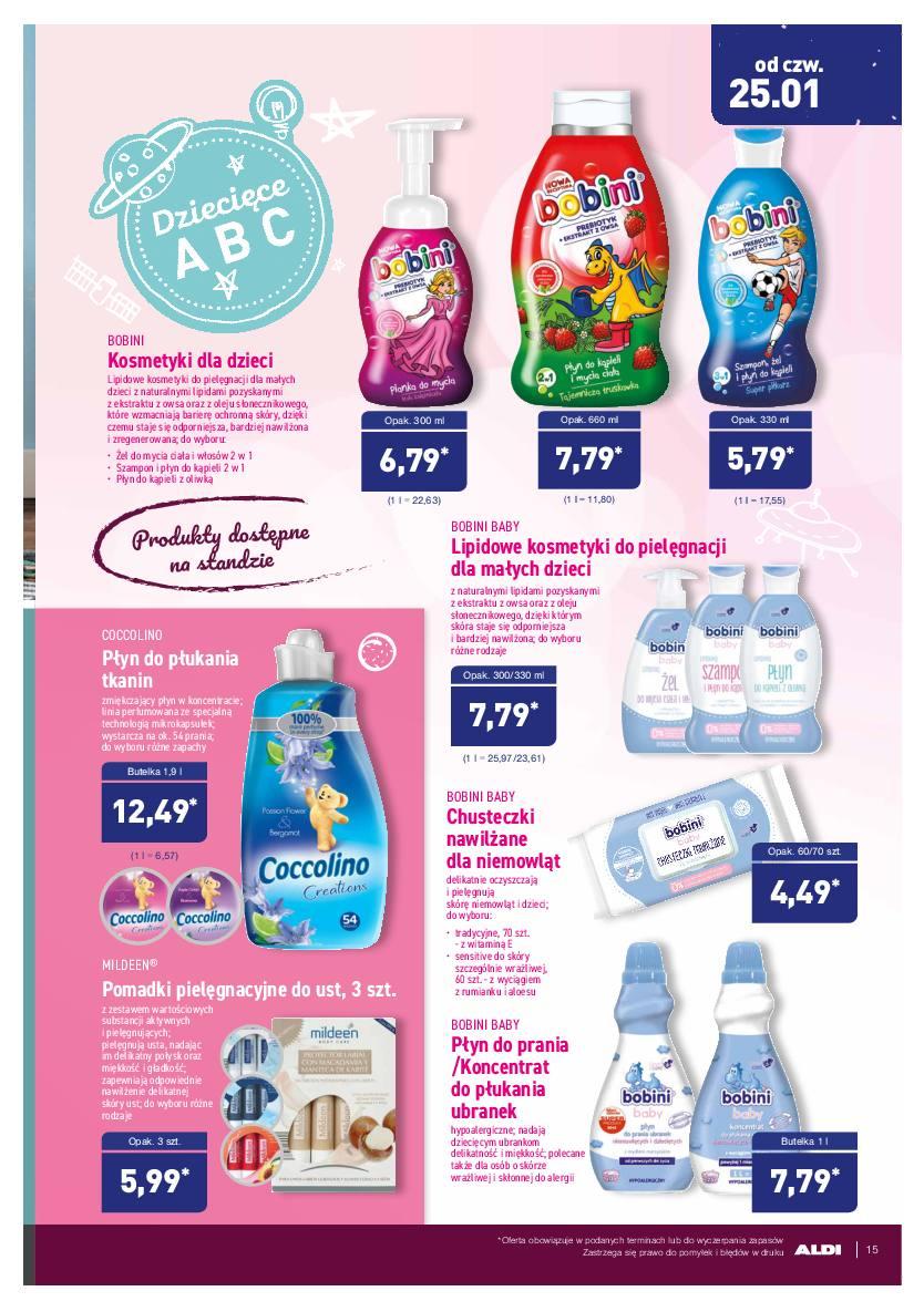 Gazetka promocyjna ALDI str. 15