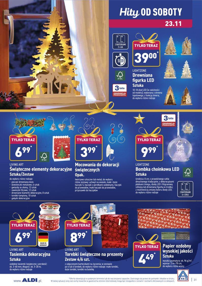 Gazetka promocyjna ALDI str. 31