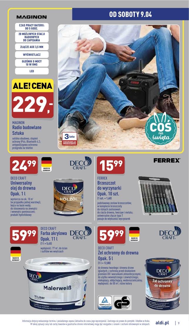Gazetka promocyjna ALDI str. 9