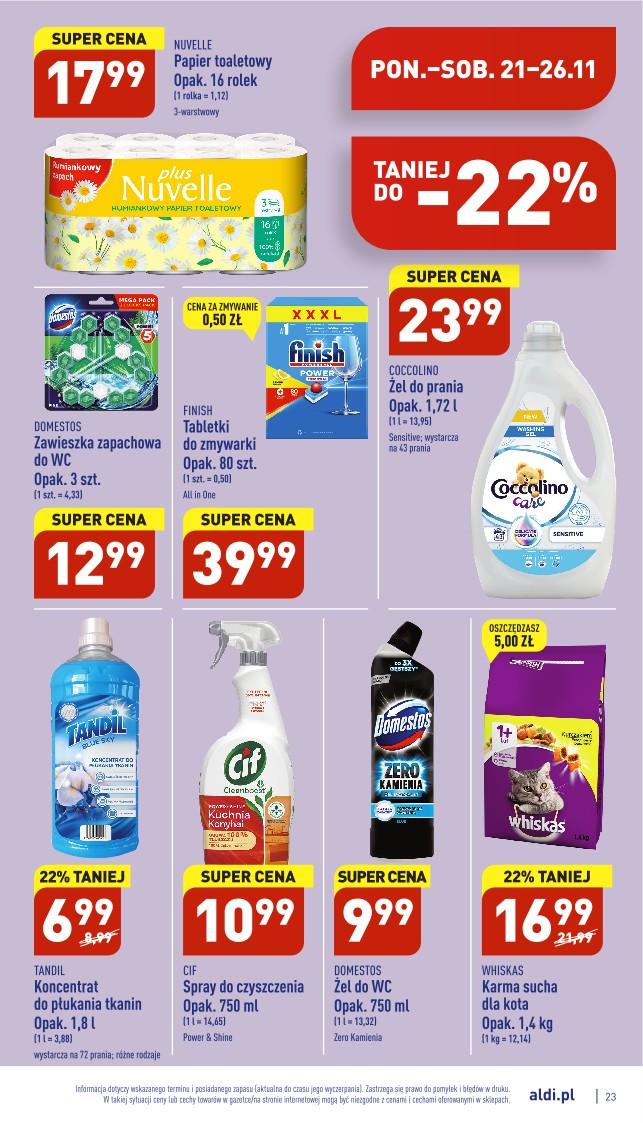 Gazetka promocyjna ALDI str. 23