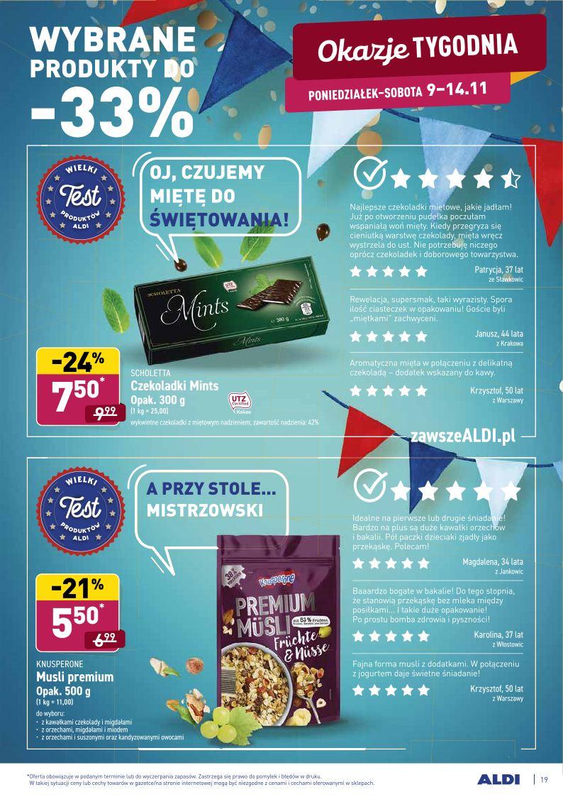 Gazetka promocyjna ALDI str. 19