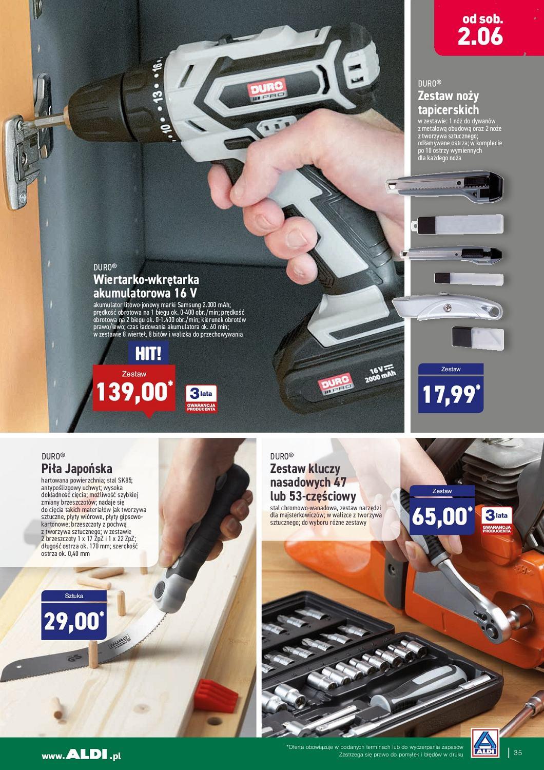 Gazetka promocyjna ALDI str. 35