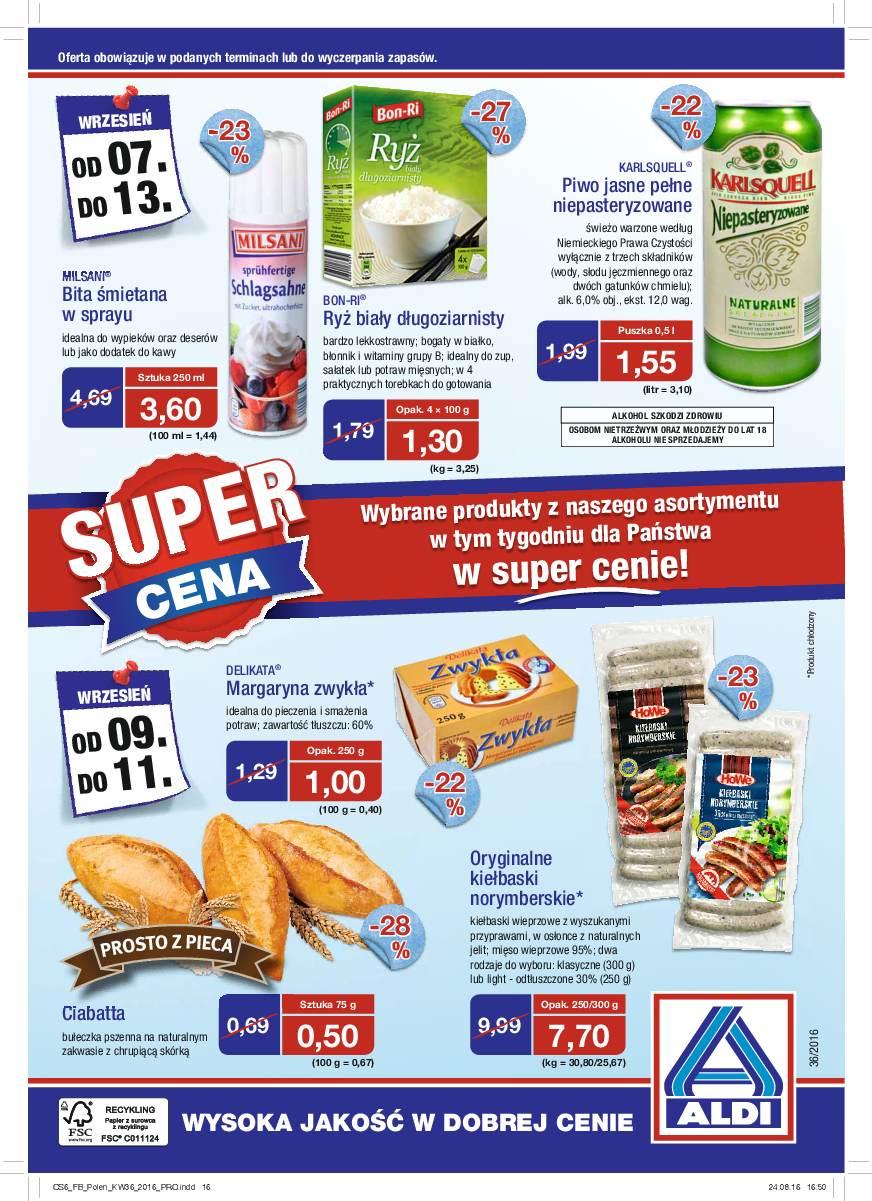 Gazetka promocyjna ALDI str. 16