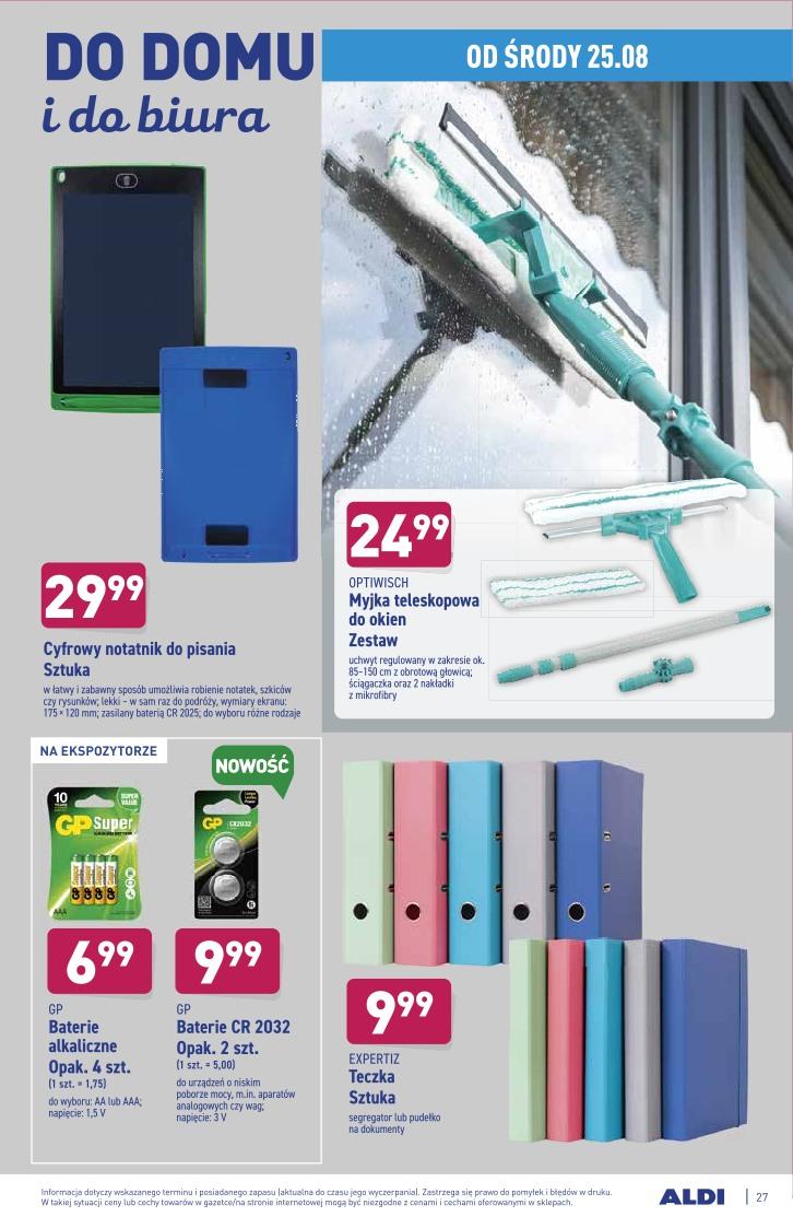 Gazetka promocyjna ALDI str. 27