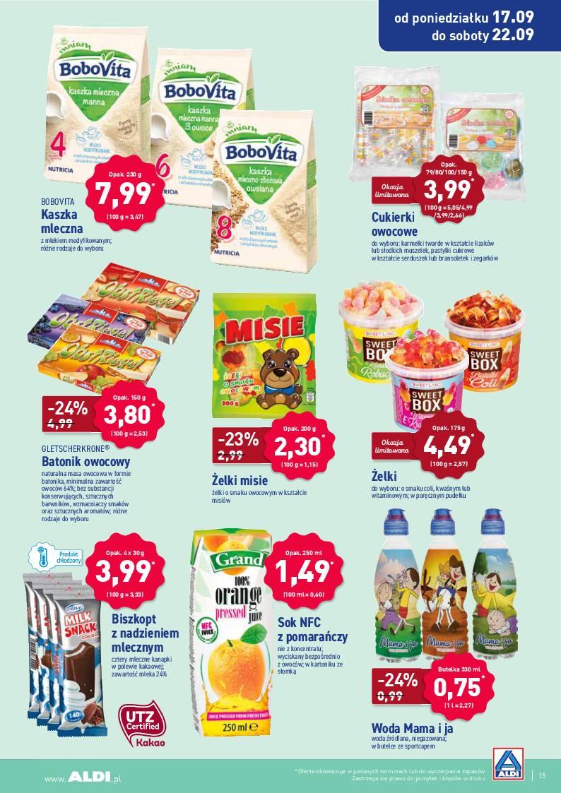 Gazetka promocyjna ALDI str. 15
