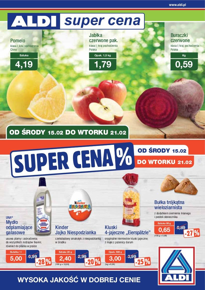 Gazetka promocyjna ALDI str. 1