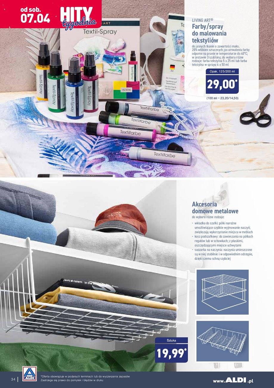 Gazetka promocyjna ALDI str. 34