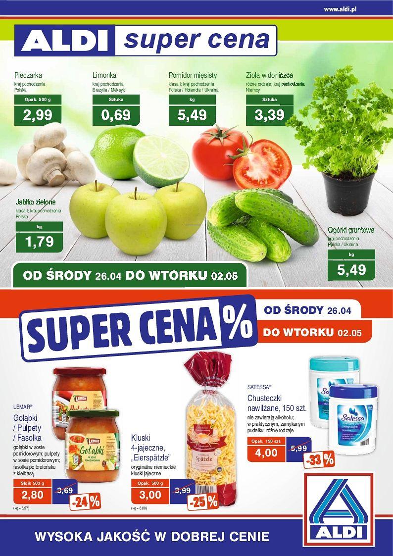 Gazetka promocyjna ALDI str. 1
