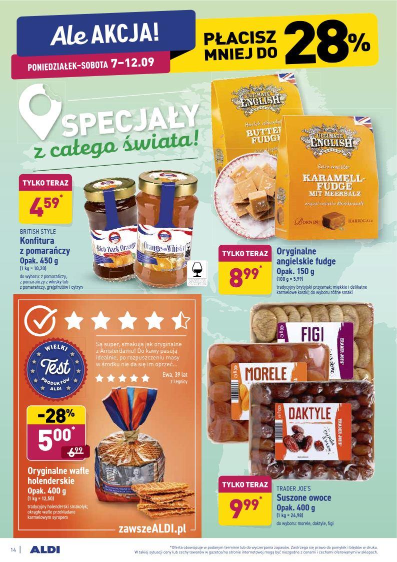 Gazetka promocyjna ALDI str. 14