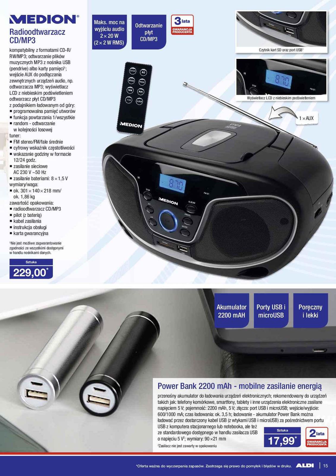 Gazetka promocyjna ALDI str. 15