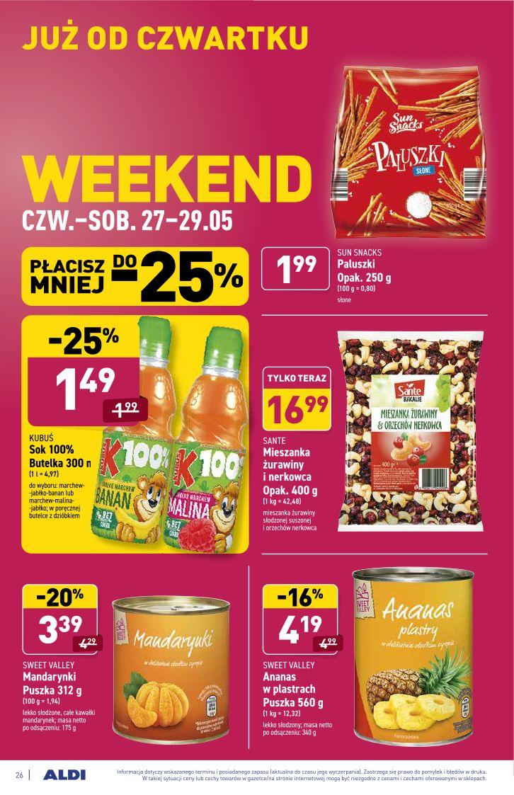 Gazetka promocyjna ALDI str. 26