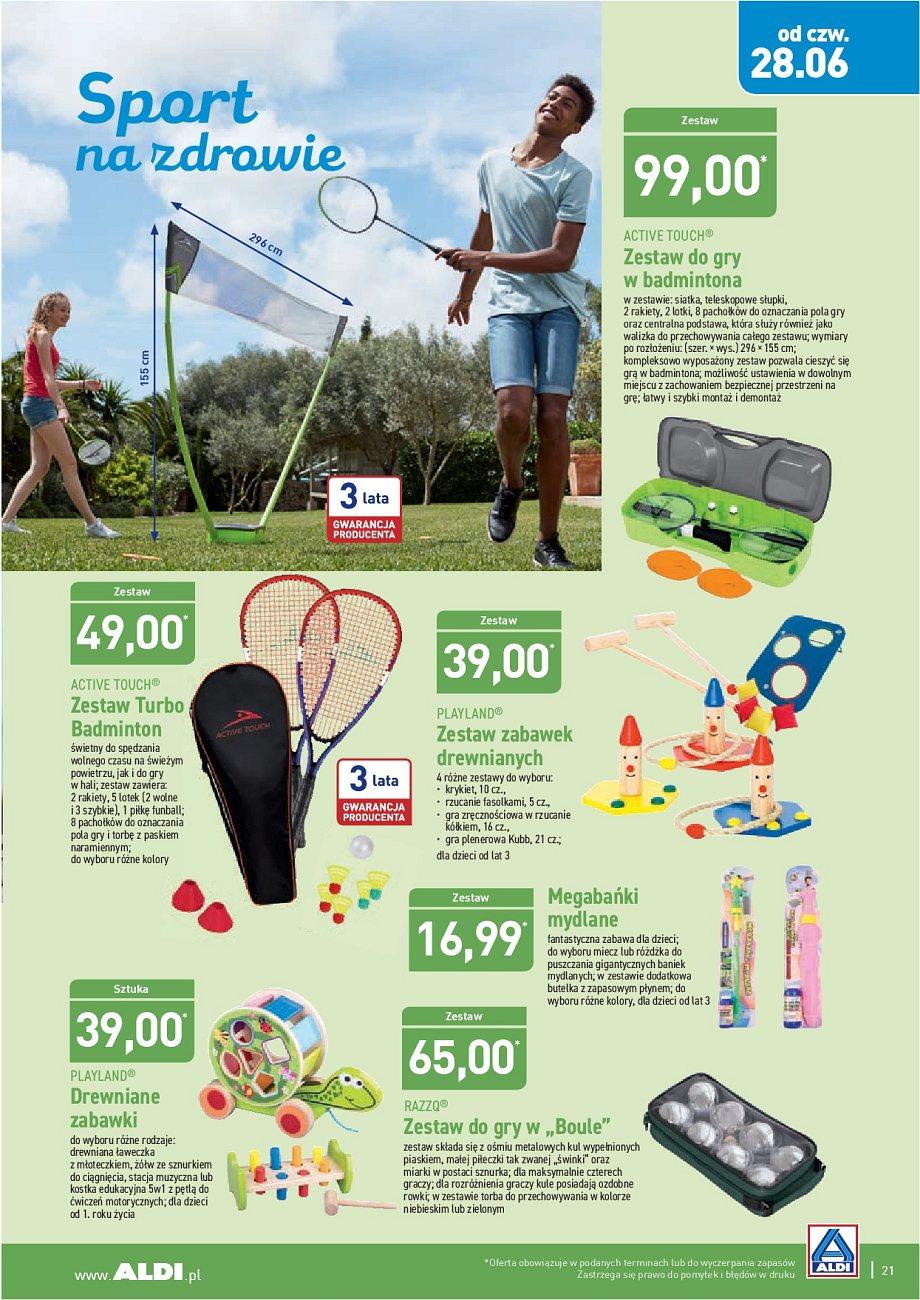 Gazetka promocyjna ALDI str. 21