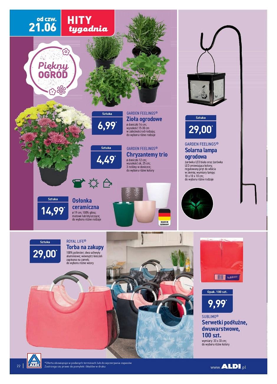 Gazetka promocyjna ALDI str. 22