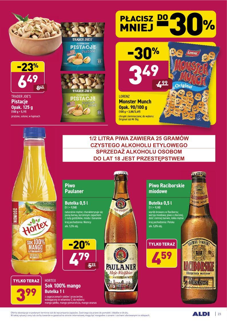 Gazetka promocyjna ALDI str. 23