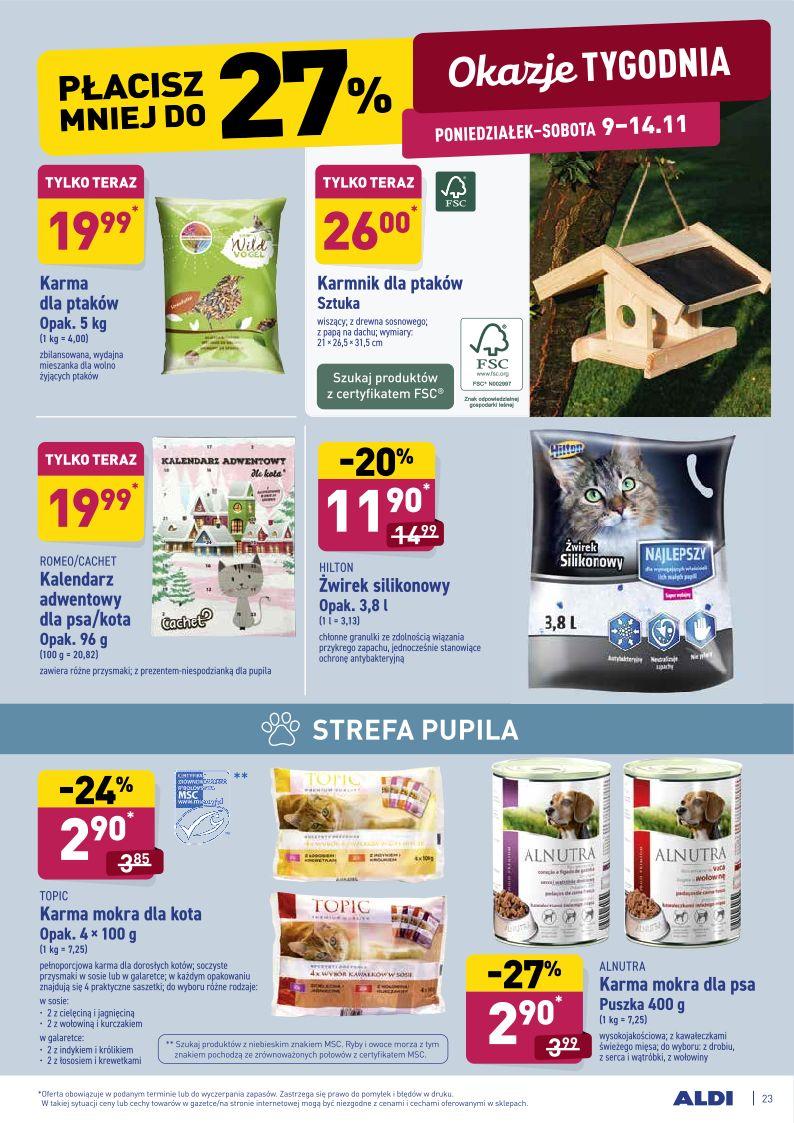 Gazetka promocyjna ALDI str. 23