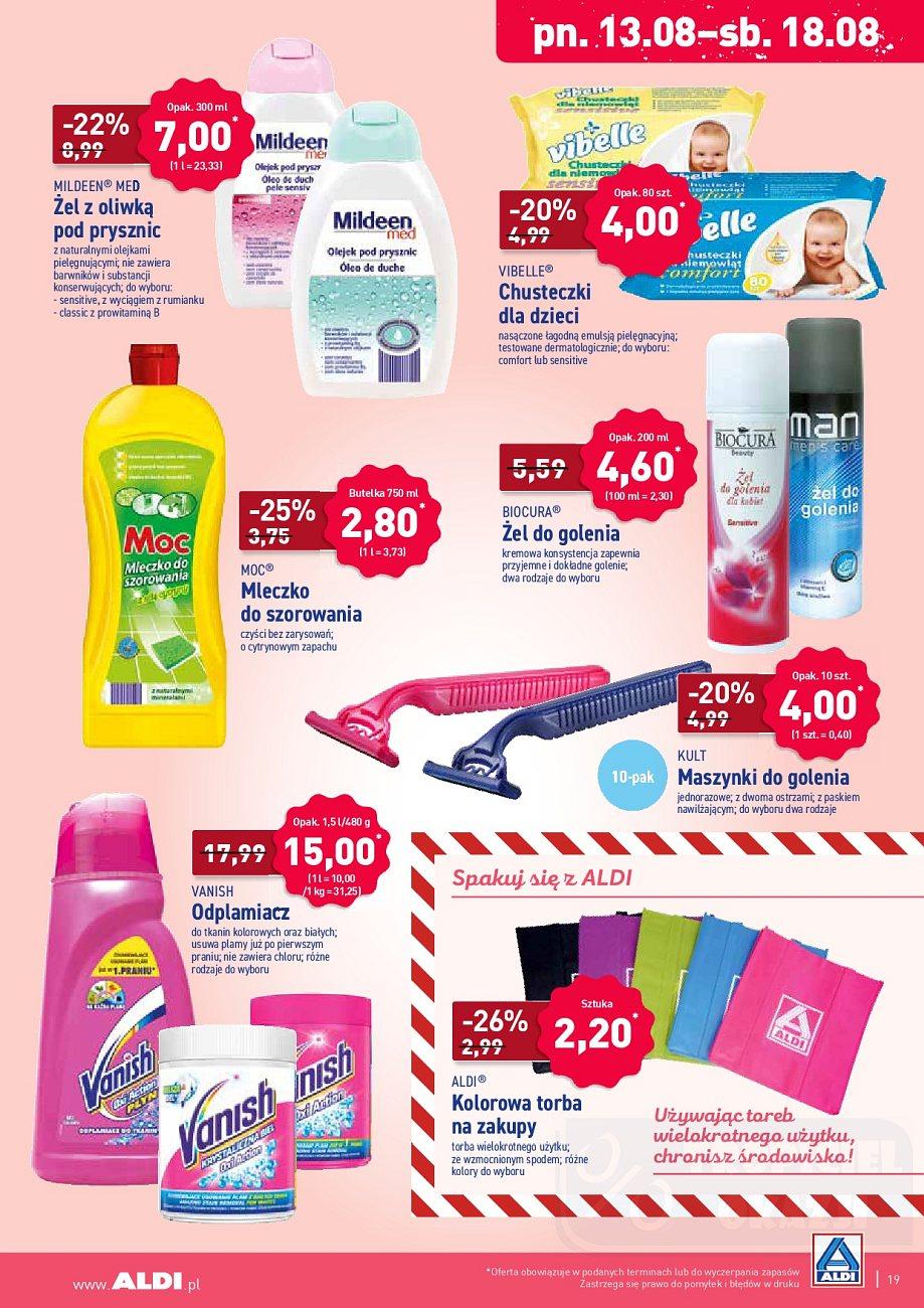 Gazetka promocyjna ALDI str. 19