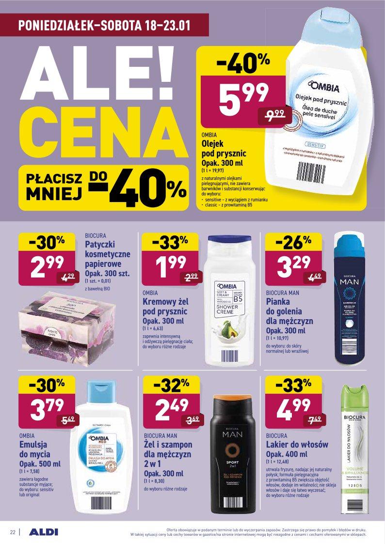 Gazetka promocyjna ALDI str. 22