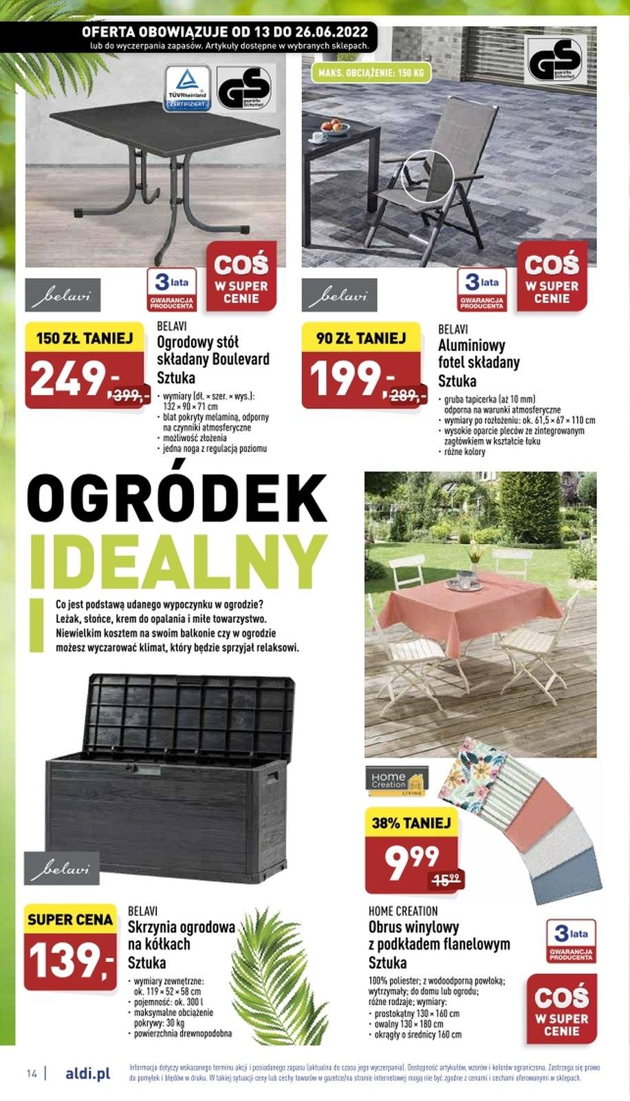 Gazetka promocyjna ALDI str. 14
