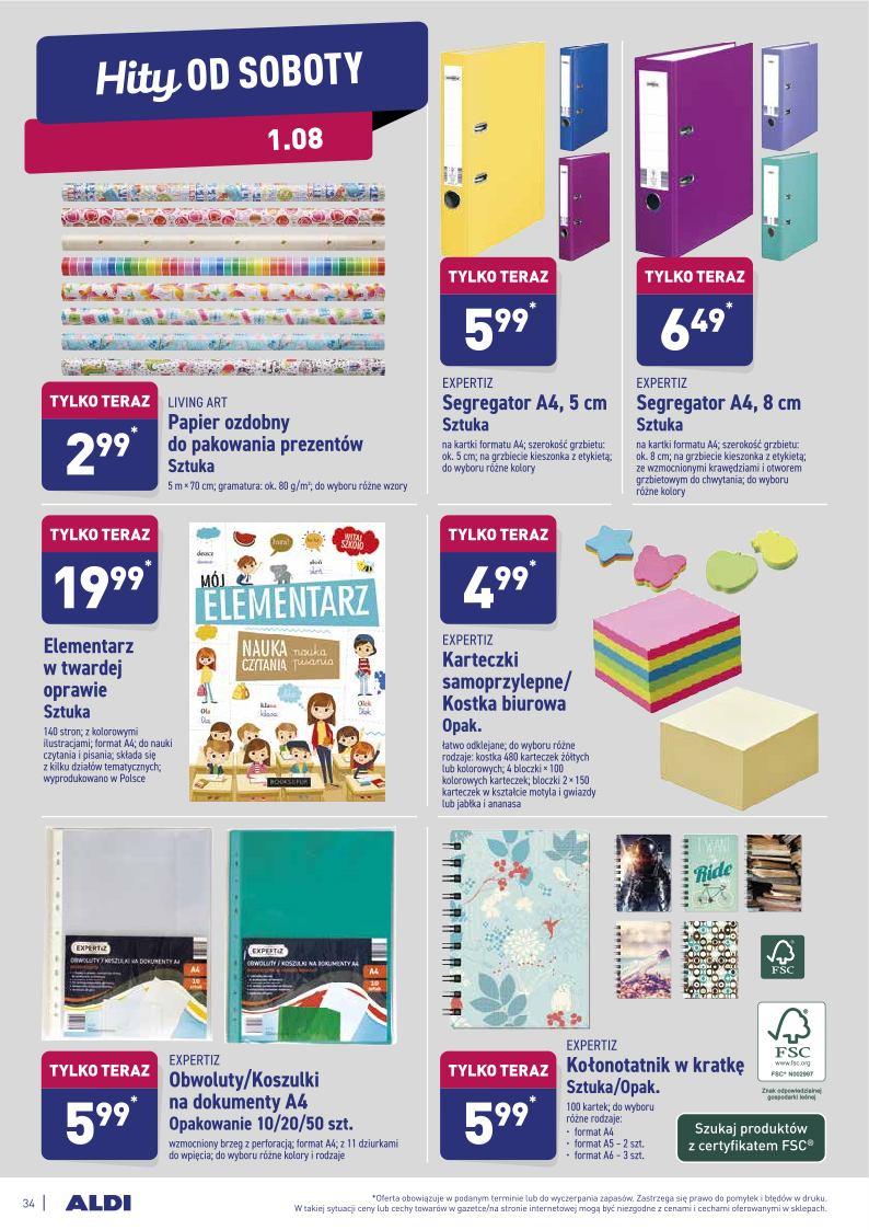 Gazetka promocyjna ALDI str. 34