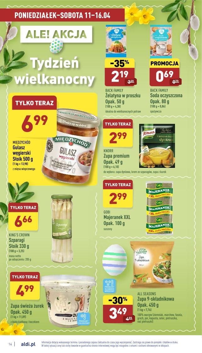 Gazetka promocyjna ALDI str. 14