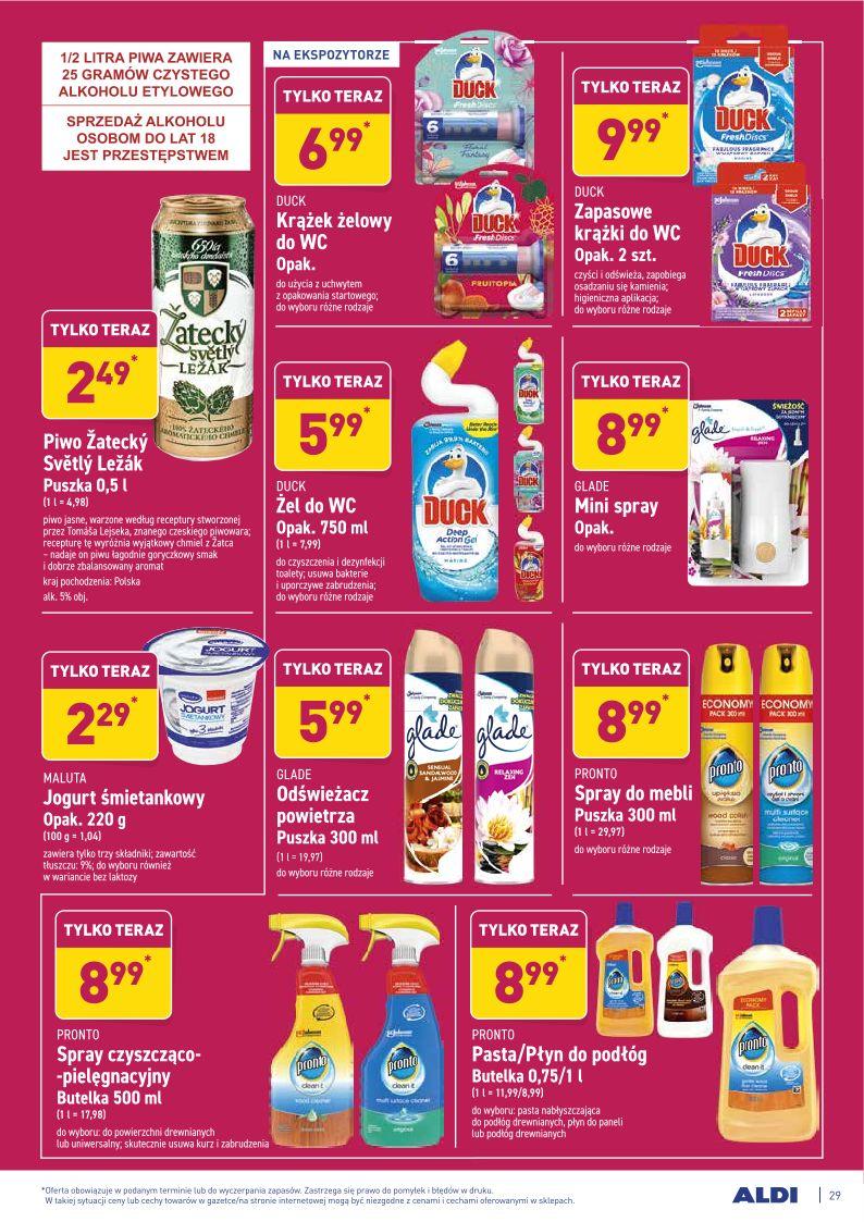Gazetka promocyjna ALDI str. 29