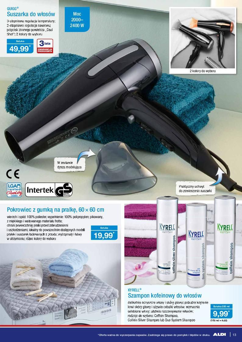 Gazetka promocyjna ALDI str. 13