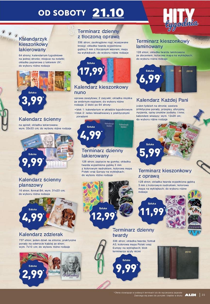 Gazetka promocyjna ALDI str. 23