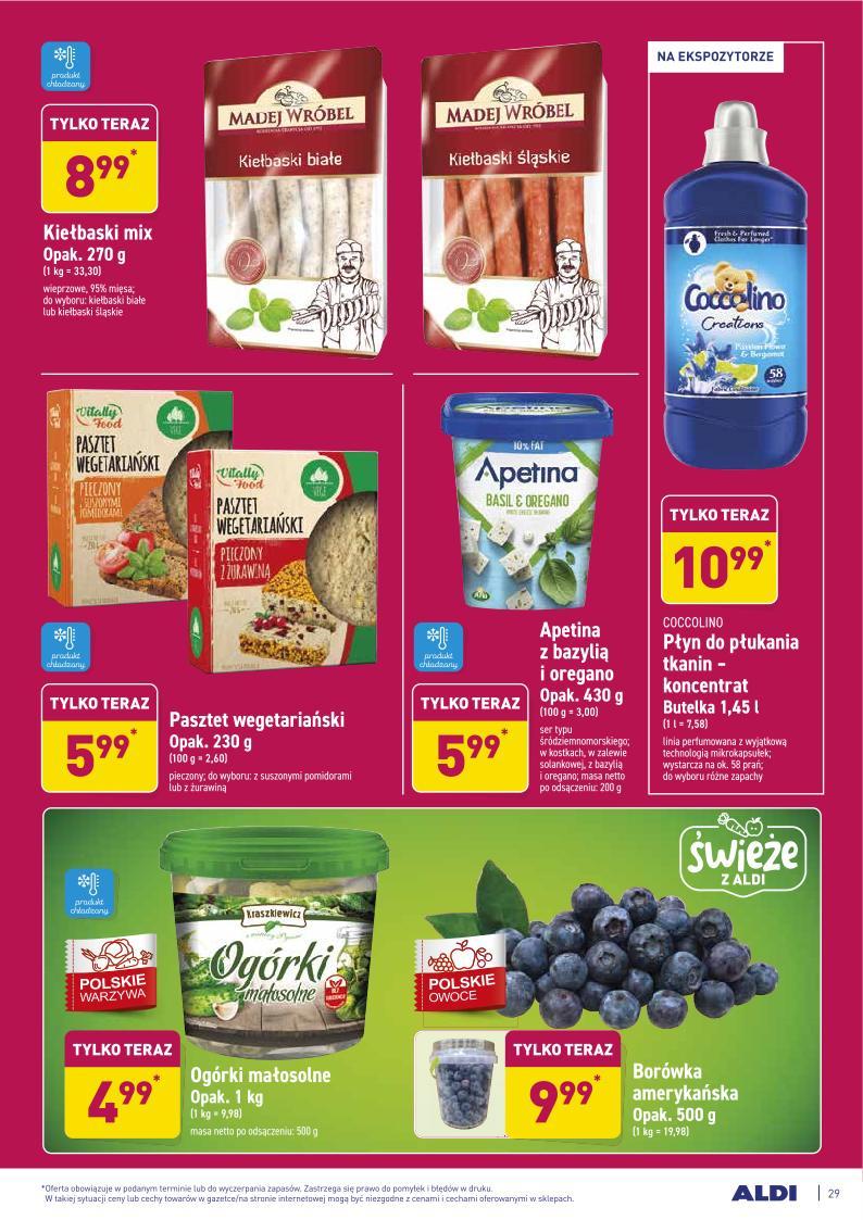 Gazetka promocyjna ALDI str. 29