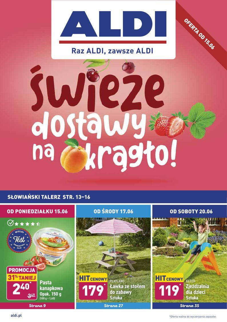 Gazetka promocyjna ALDI str. 1