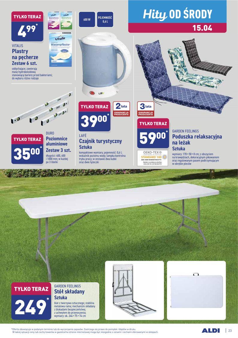 Gazetka promocyjna ALDI str. 23