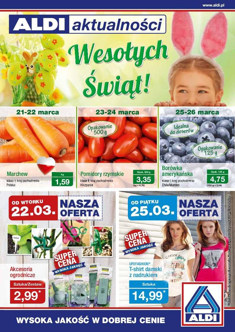 Gazetka promocyjna ALDI str. 1