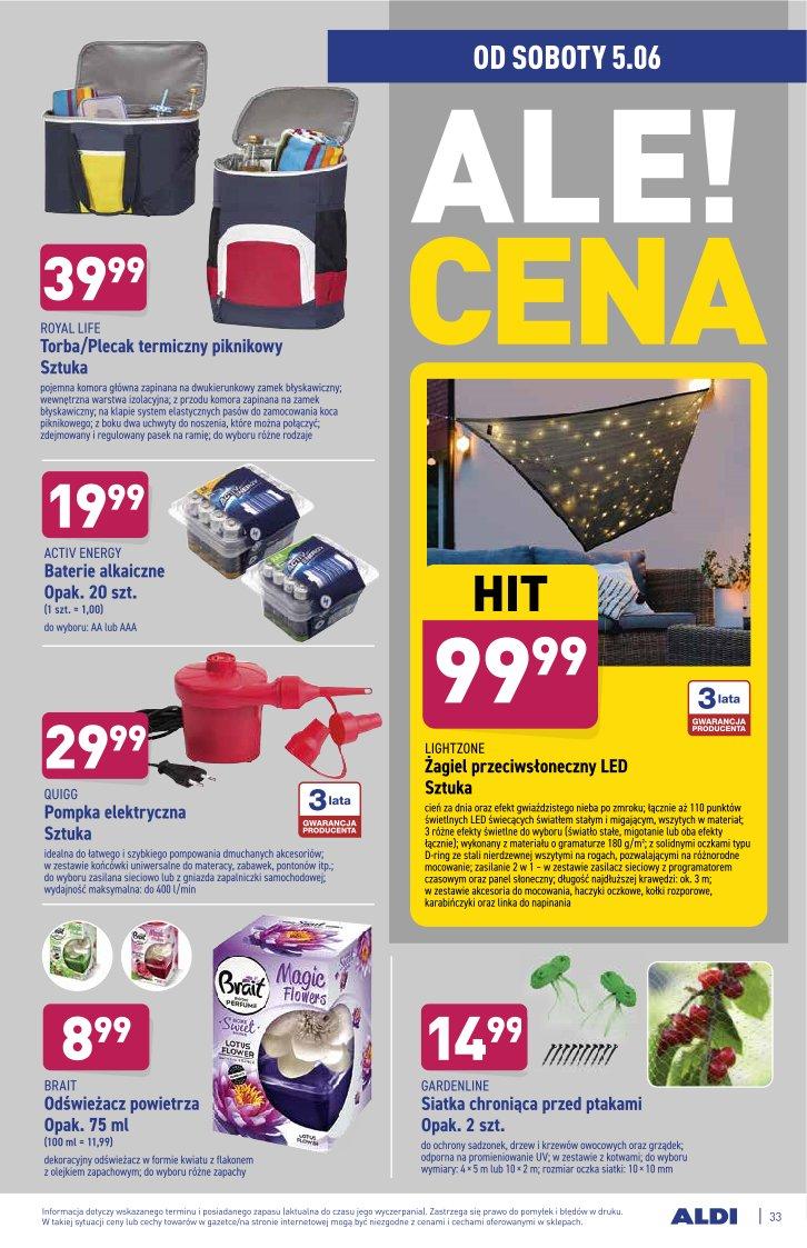 Gazetka promocyjna ALDI str. 33