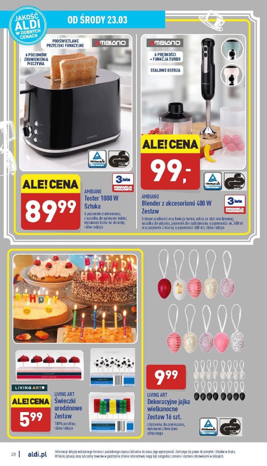 Gazetka promocyjna ALDI str. 28