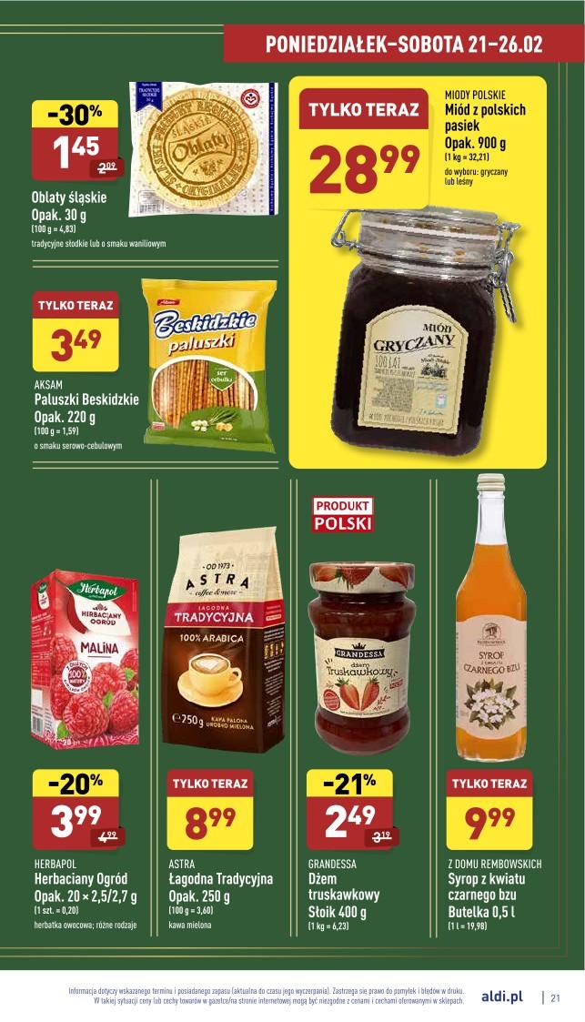 Gazetka promocyjna ALDI str. 21