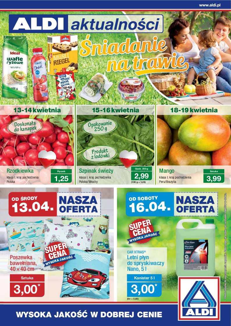 Gazetka promocyjna ALDI str. 1