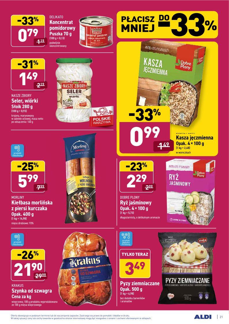 Gazetka promocyjna ALDI str. 21