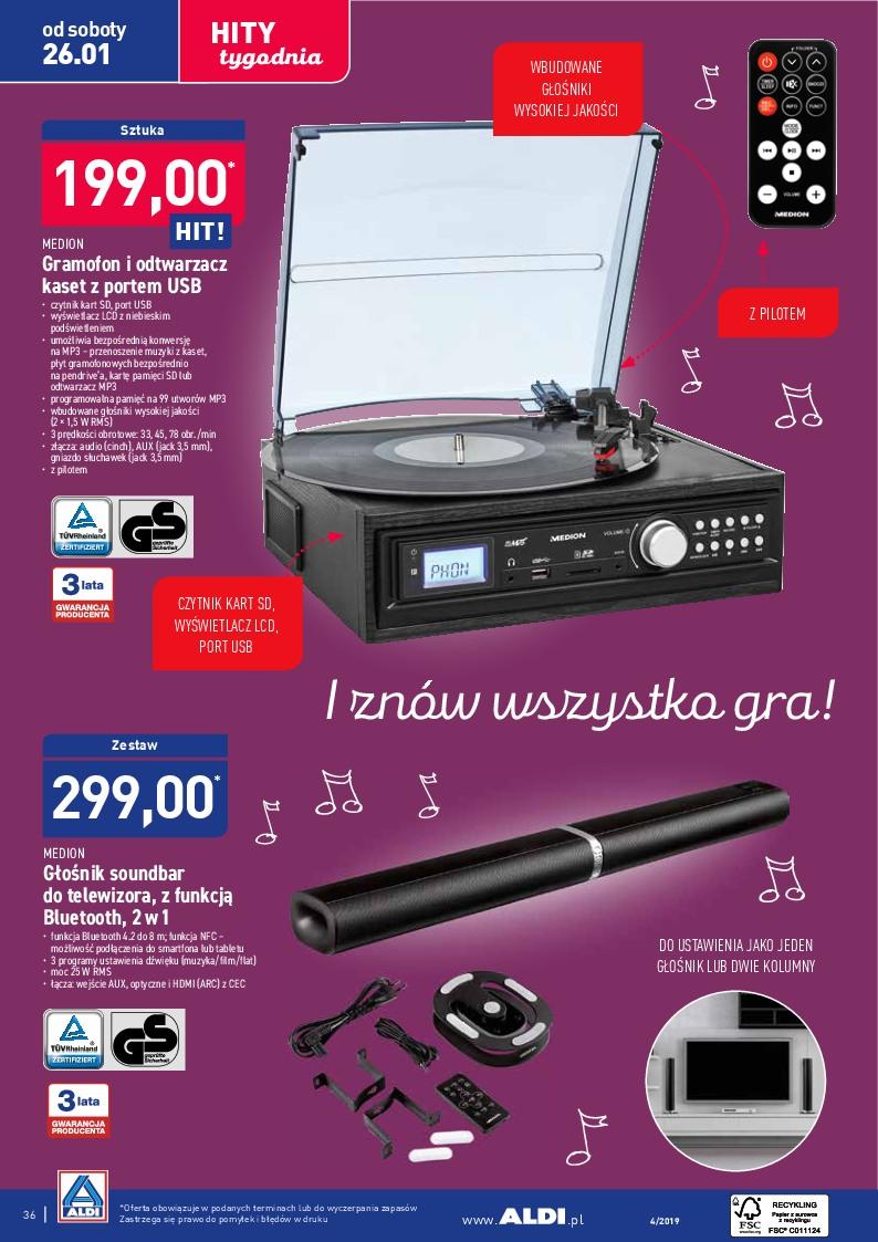 Gazetka promocyjna ALDI str. 36