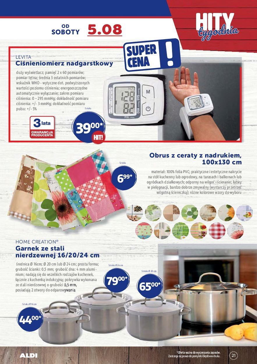 Gazetka promocyjna ALDI str. 21