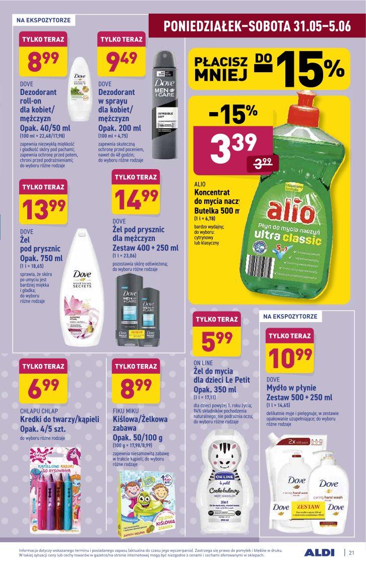 Gazetka promocyjna ALDI str. 21