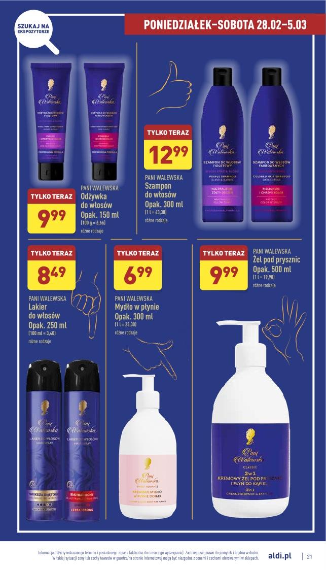 Gazetka promocyjna ALDI str. 21