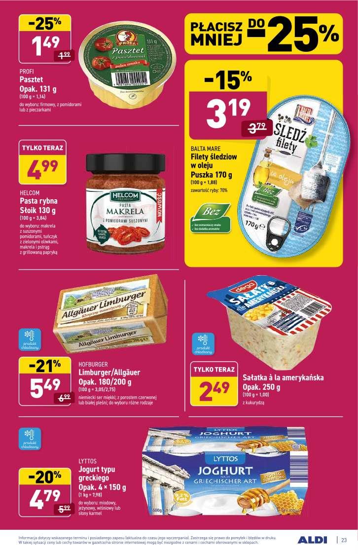 Gazetka promocyjna ALDI str. 23