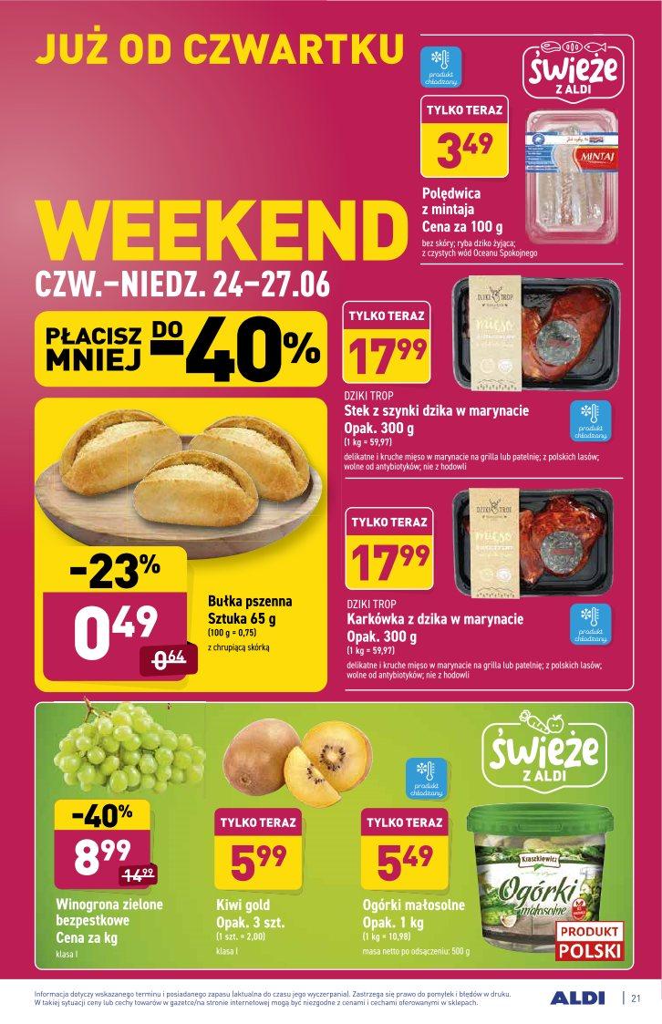 Gazetka promocyjna ALDI str. 21