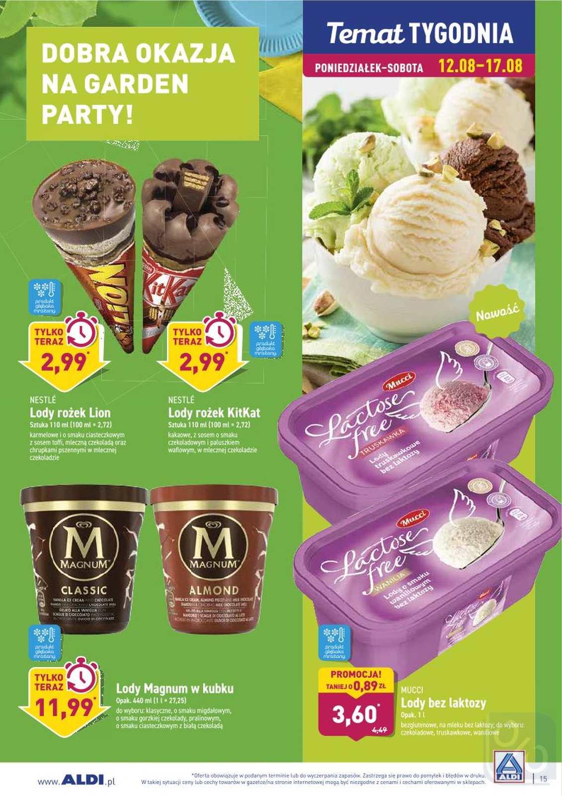Gazetka promocyjna ALDI str. 15
