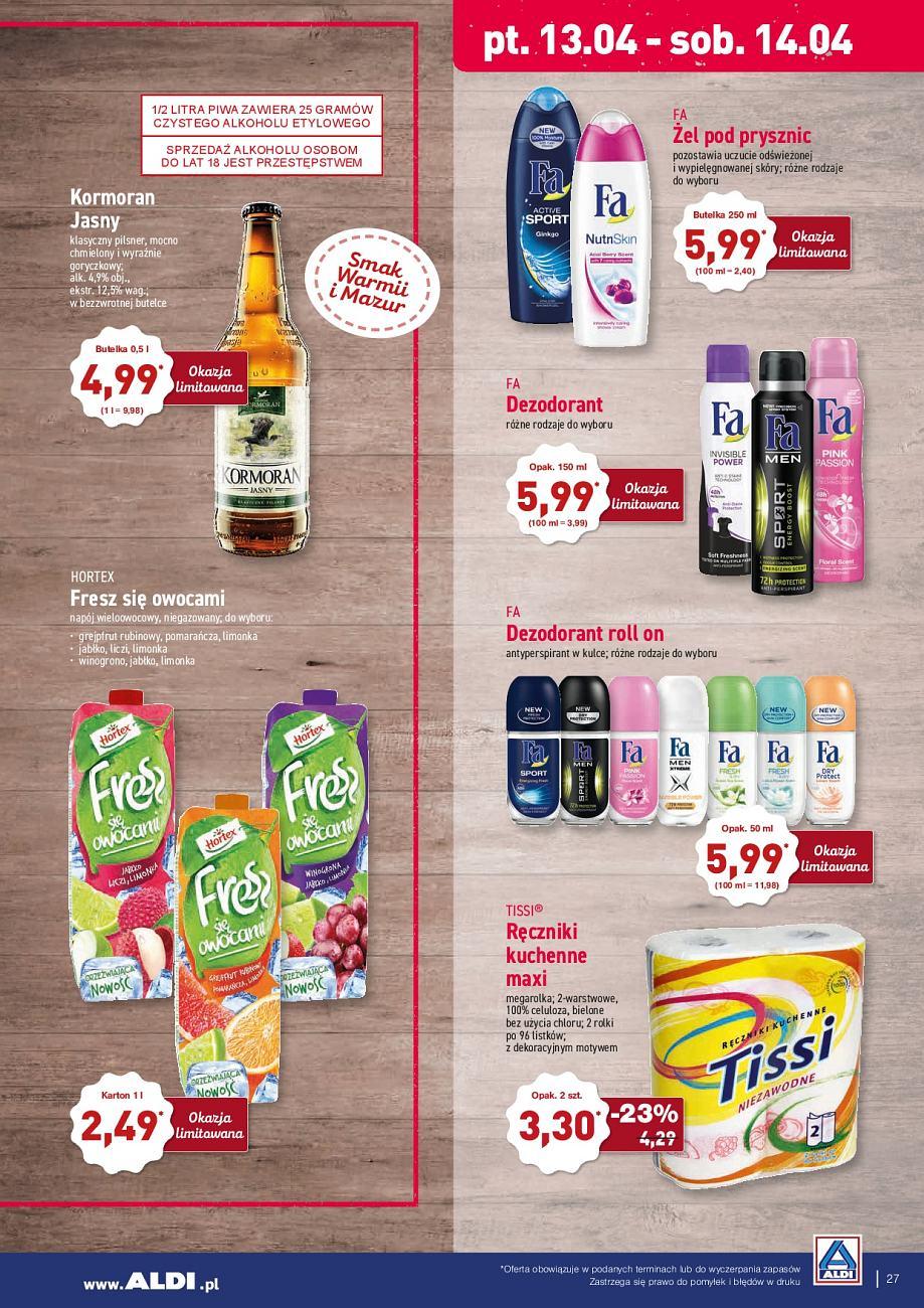 Gazetka promocyjna ALDI str. 27