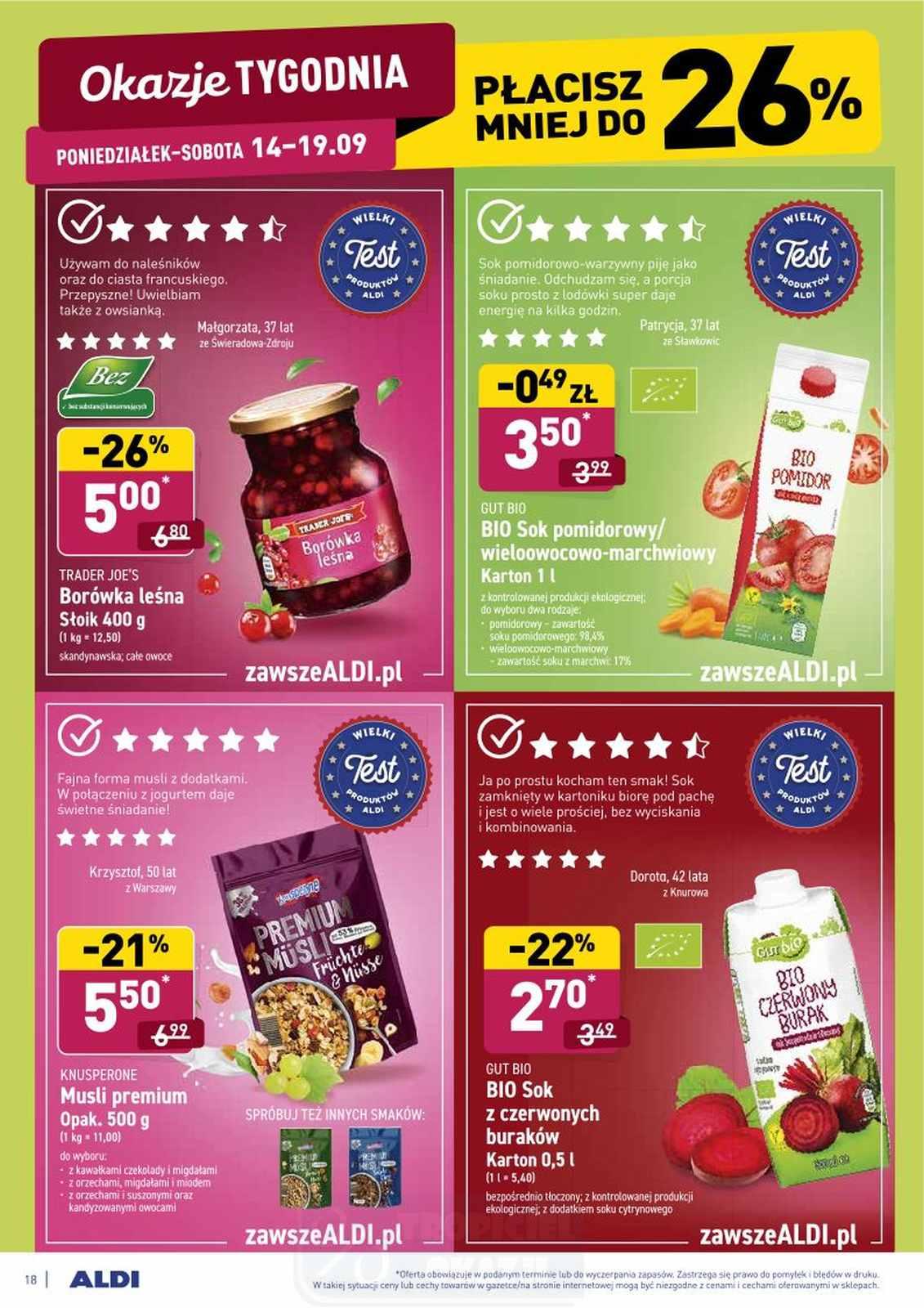 Gazetka promocyjna ALDI str. 18