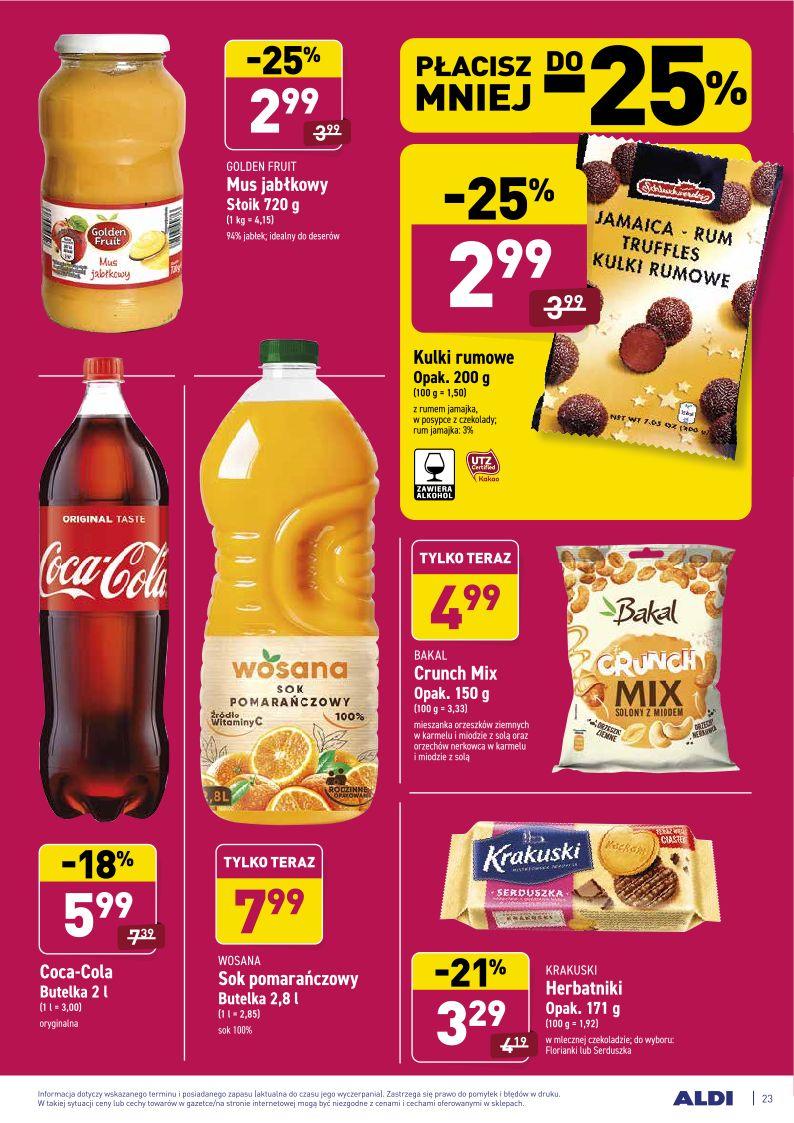Gazetka promocyjna ALDI str. 23