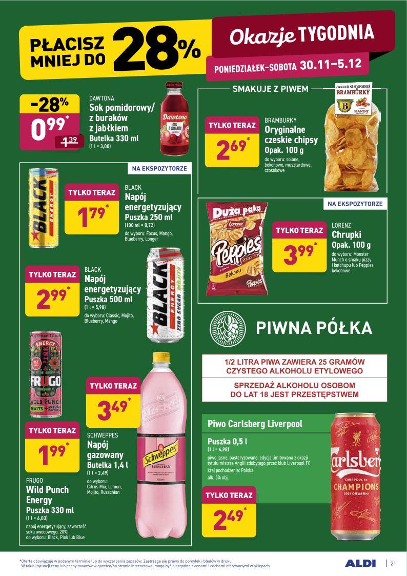 Gazetka promocyjna ALDI str. 21